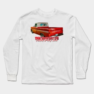 1966 Chevrolet C10 Fleetside Pickup Truck Long Sleeve T-Shirt